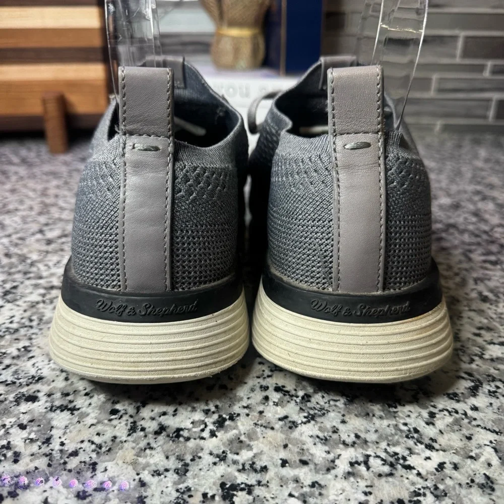 Wolf & Shepard | Unisex Men's or Women's SwiftKnit™ Derby Casual Sneakers